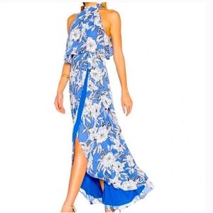 Lovers and Friends - Golden Ray Maxi Dress in Riviera Floral